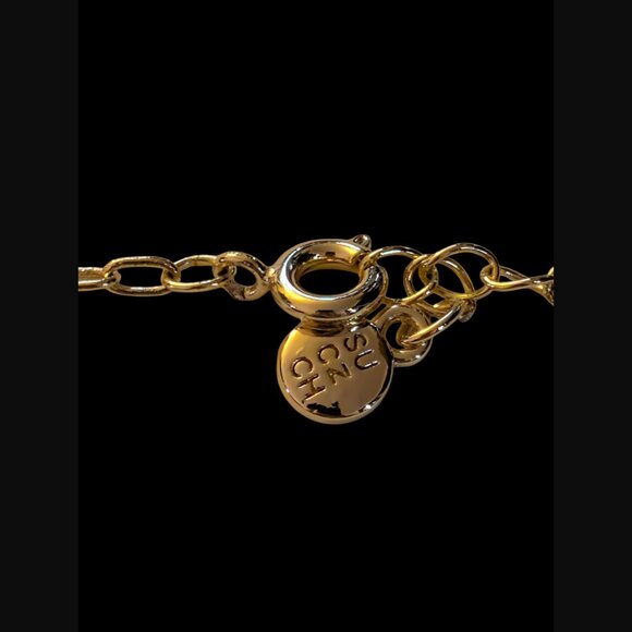 Sunstone Imports 14k Gold Plated Vintage Style Natural Pressed 1.5" Flower 20" - Picture 14 of 16